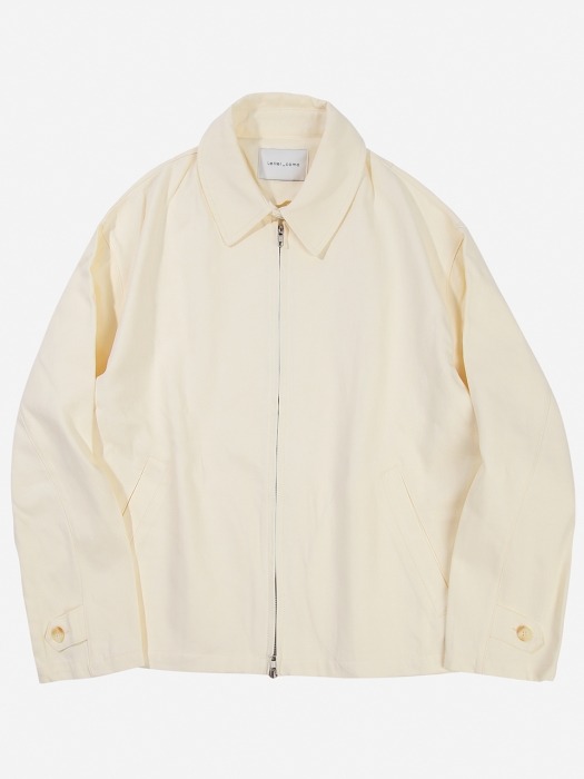 Minimal Cotton jacket_Cream