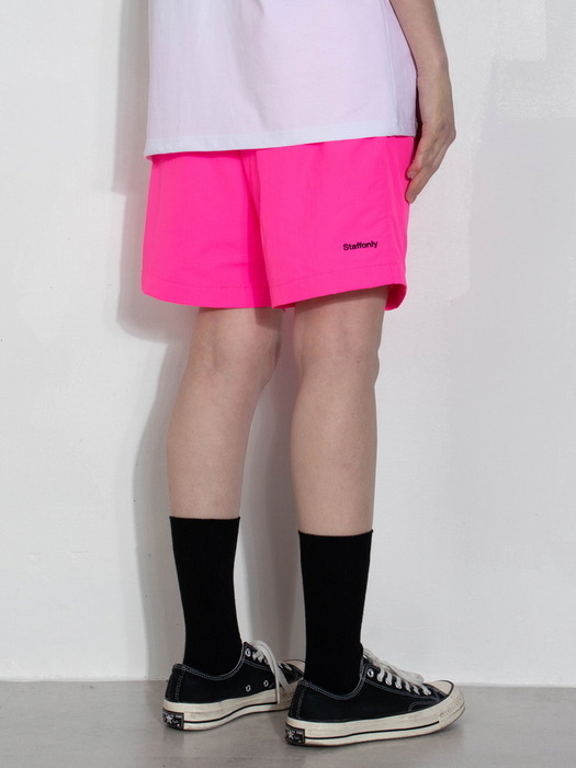 HALF PANTS (NEON PINK)