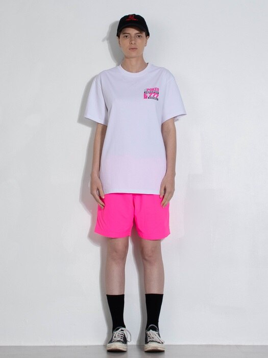 HALF PANTS (NEON PINK)