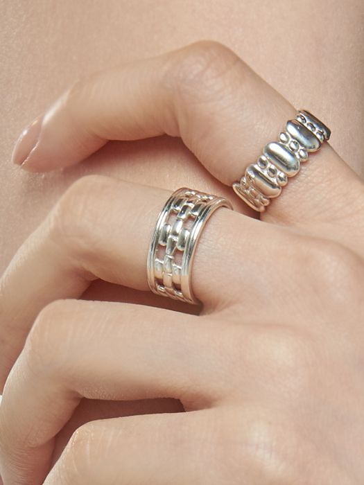 고임 열린 문양 반지_Goim open pattern ring