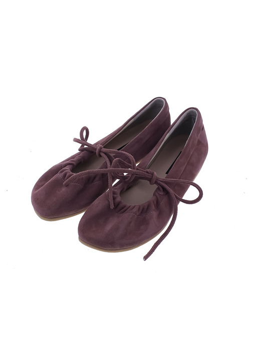 Ballerina flat shoes_darkpink