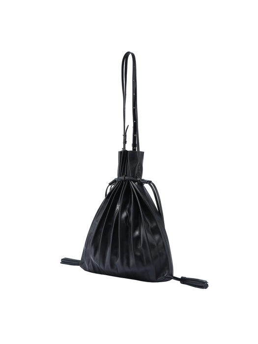 Lucky Pleats Shopper Rich Black