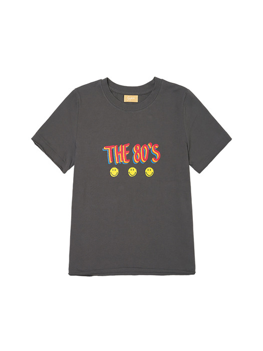 SI TP 5018 Regular-fit THE 80S T-shirt_Charcoal