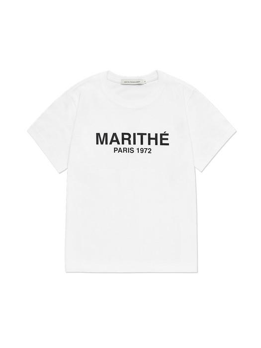 MARITHE W REGULAR MARITHE TEE white