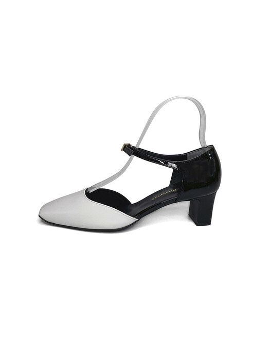 Joo strap heel (white)