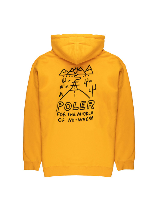 NOWHERE HOODIE / GOLD