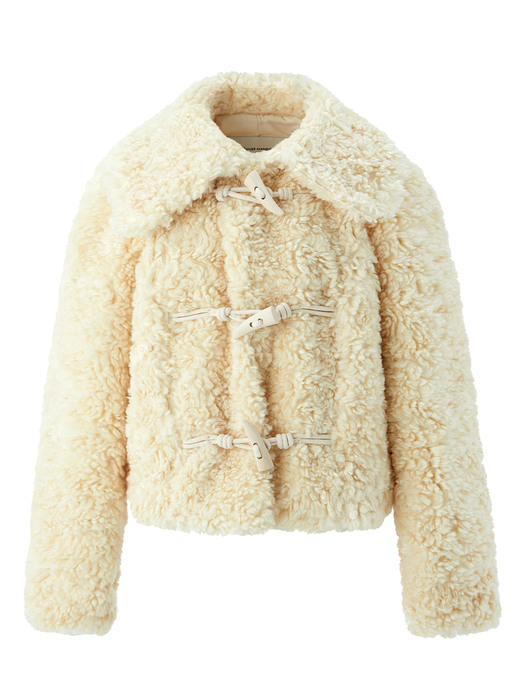 Toggle fur jacket - 3colors