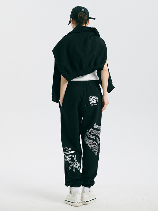 EVERY FLOWER SWEATPANTS_BLACK