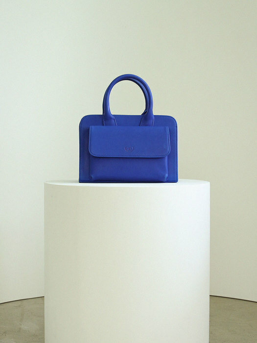 [LIMITED COLOR] HALLIE TWIN POCKET BAG_COBALT BLUE