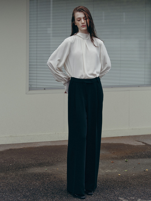 [Drama Signature] Wide-leg Trousers