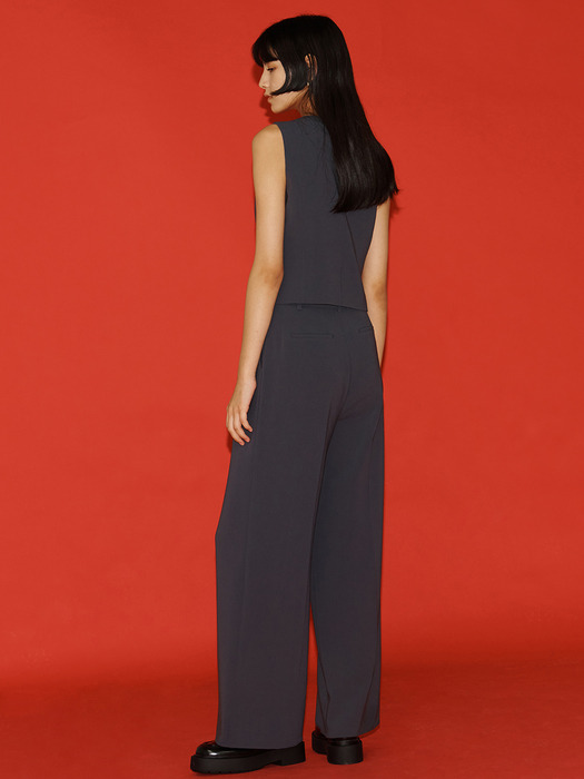 [Drama Signature] Wide-leg Trousers_2color