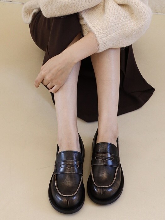 [단독]VINTAGE LOAFER_22540(2COLORS)