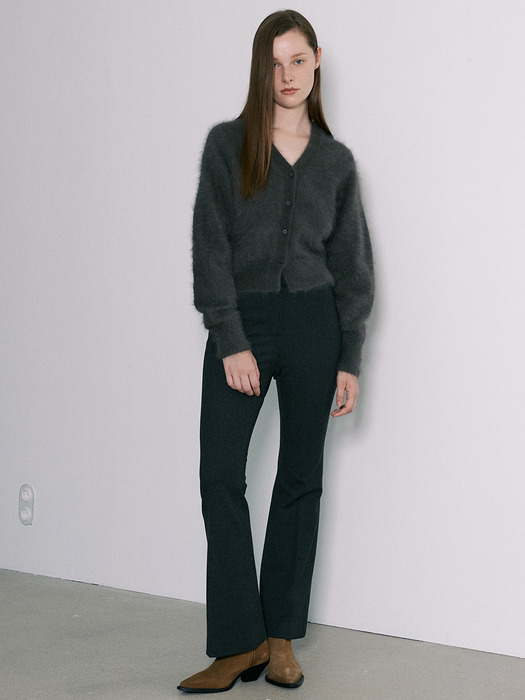 [Day-Wool] Slim Bootcut Winter Trousers_2color