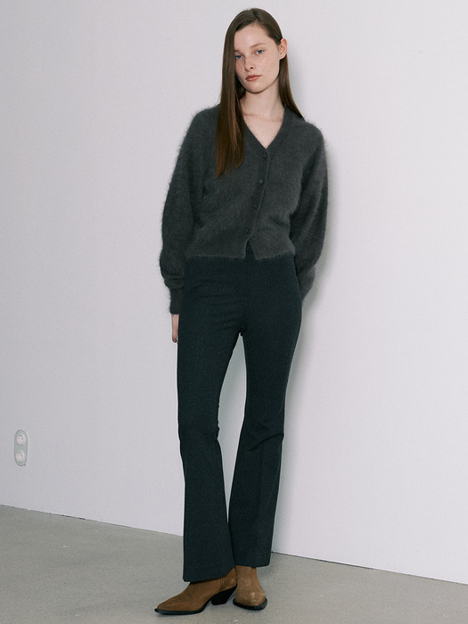 [Day-Wool] Slim Bootcut Winter Trousers_2color