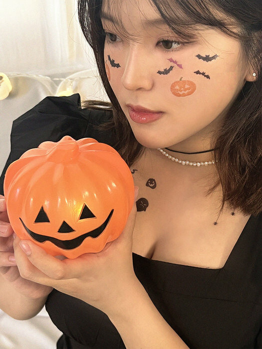 할로윈 타투스티커_pumkin