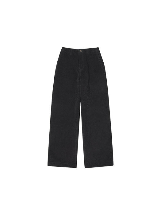 SIPT7060 wide corduroy pants_Black
