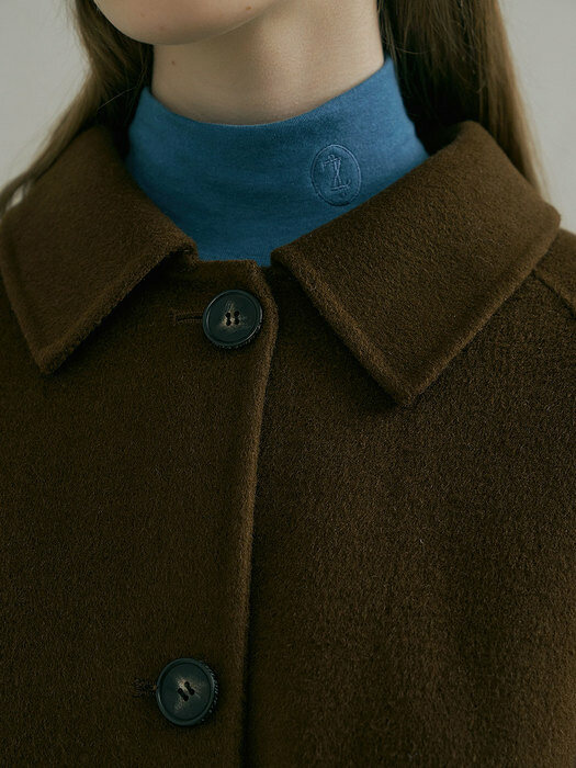 Manon handmade maxi coat (brown)