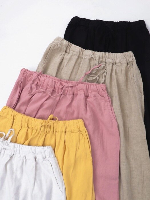 Daily Linen Pants - 5color