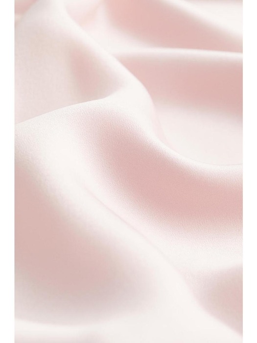 오픈백 새틴 드레스 라이트 핑크 1162200001