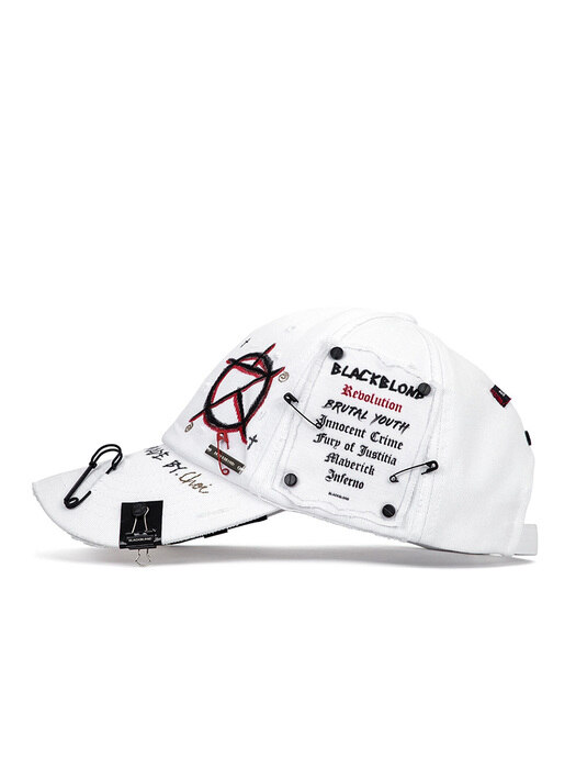 BBD Cyclops Custom Plate Logo Cap (White)