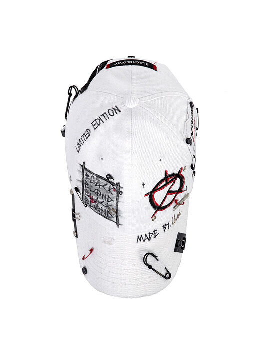 BBD Cyclops Custom Plate Logo Cap (White)