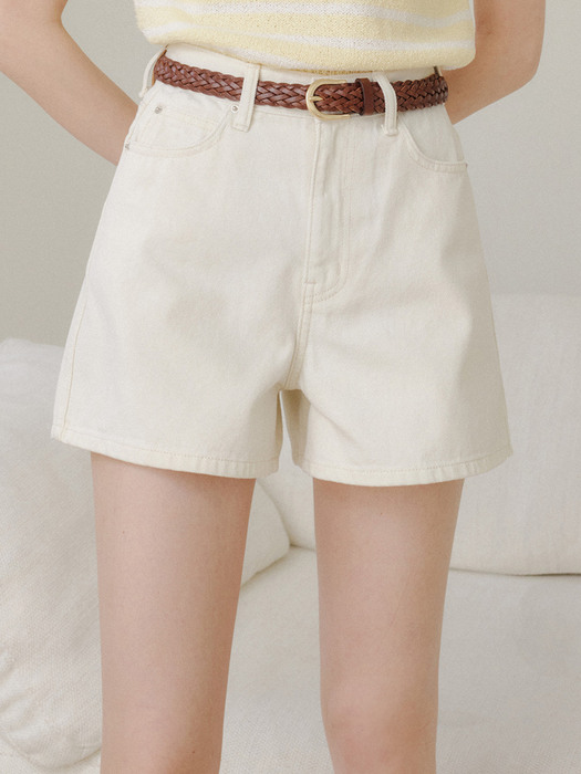 [유튜버착용] 베스 데님 숏 팬츠 / BESS DENIM SHORT PANTS_2colors