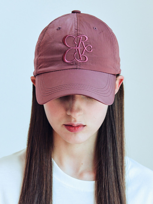 RECLOW RWL REC NYLON BALL CAP [BURGUNDY]