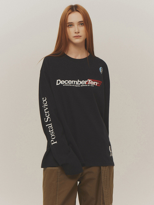 December Ten Long Sleeve T-Shirt (Navy)