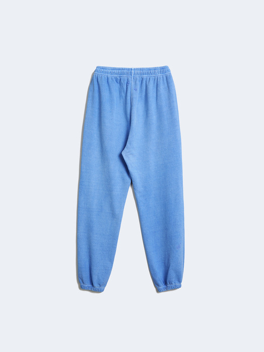 SUN DYED SWEAT PANTS (BLUE)