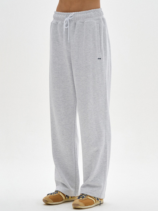 New Active Straight Sweat Pants_Men (Light Grey)