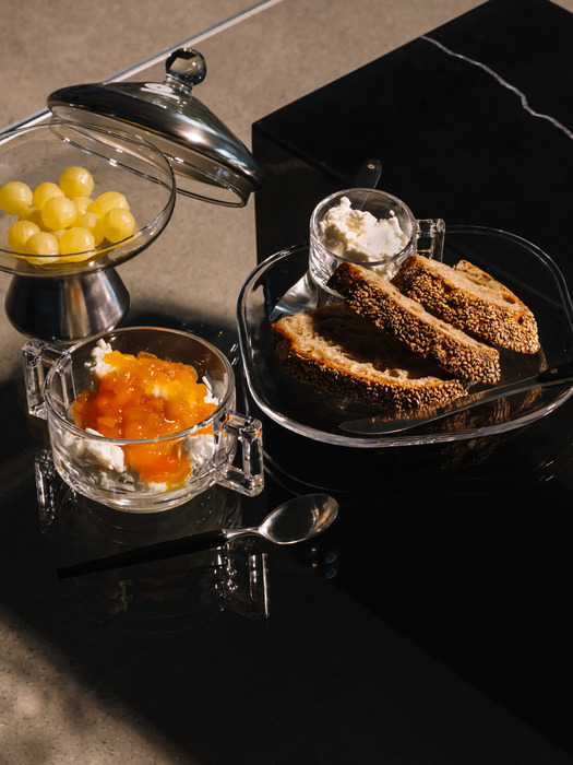 ARNO GLASS TABLEWARE 4 piece set