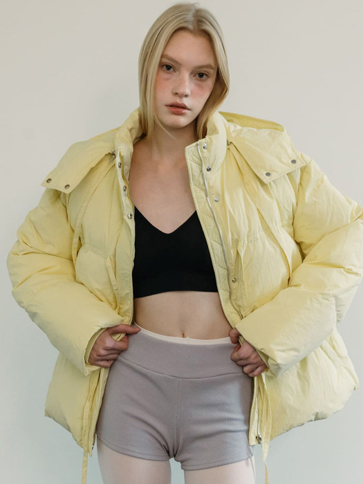 STRAP DOWN JACKET / YELLOW