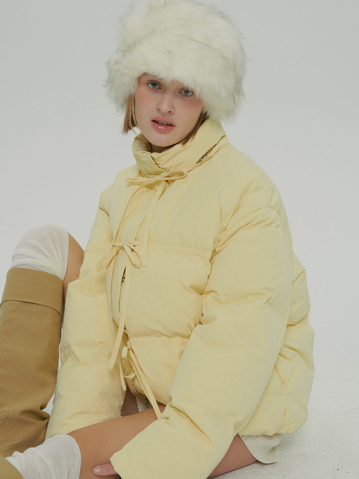 STRAP DOWN JACKET / YELLOW