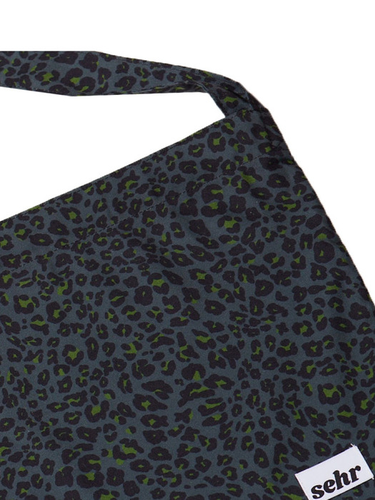 Leopard Easy Bag (Dark Green)