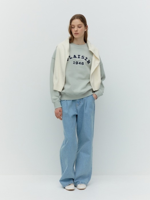 plaisir sweatshirts - mint