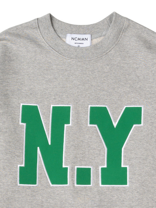 NY LOGO SWEATSHIRT GY