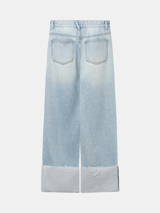 24SS EBLIN ROLL-UP JEANS