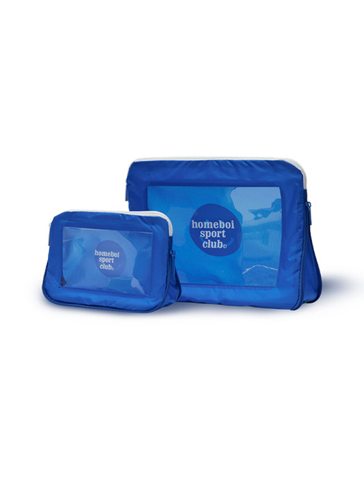 travel pouch set - blue