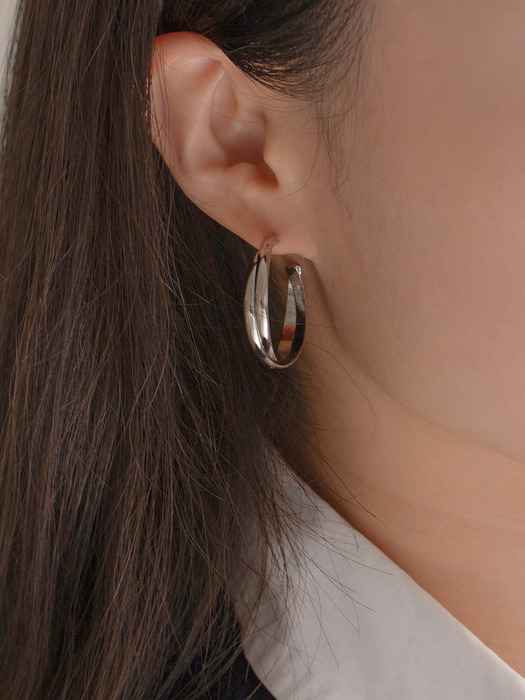 Bold Two Line earring