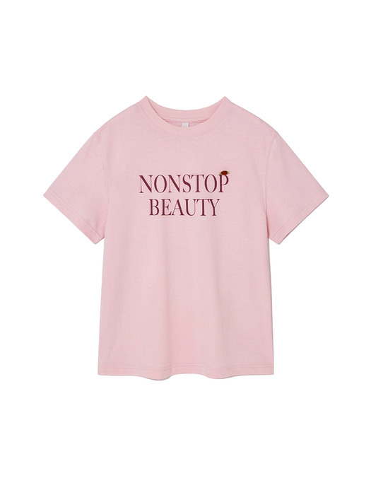 NONSTOP BEAUTY T-Shirt Pink