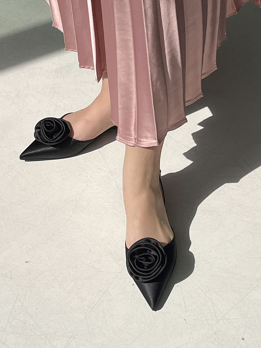 Etoile flat shoes black