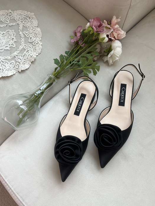 Etoile flat shoes black