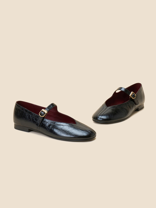 Daily mary jane flat(black)_DG1DA24506BLK