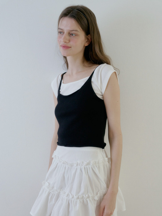 Ballet Both Sides Knit Sleeveless