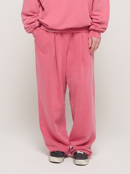 IN PIGMENT TRAINING WIDE STRAIGHT PANTS (PINK)