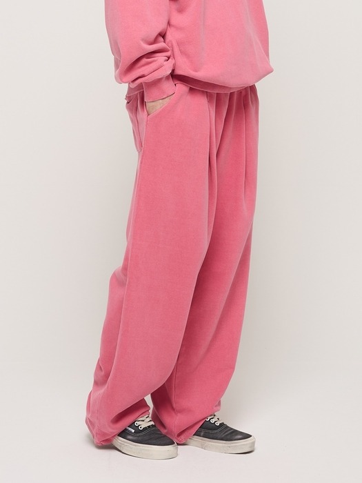 IN PIGMENT TRAINING WIDE STRAIGHT PANTS (PINK)