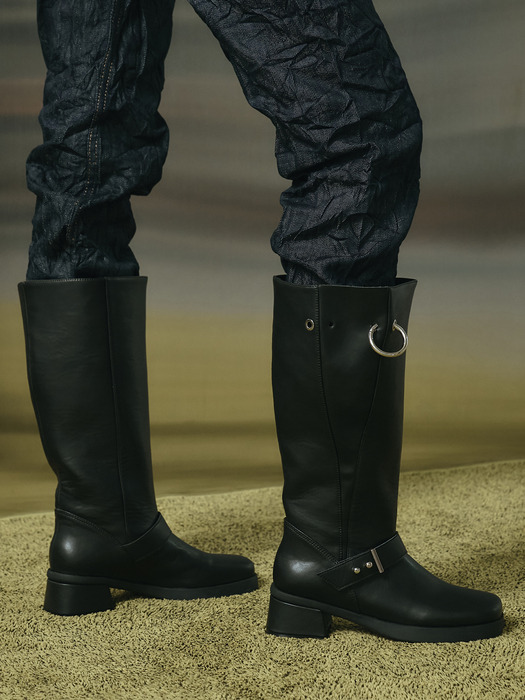 Hol-Ring Biker Boots 4O15_NO.150 홀링 바이커 투웨이 부츠_ 2 color