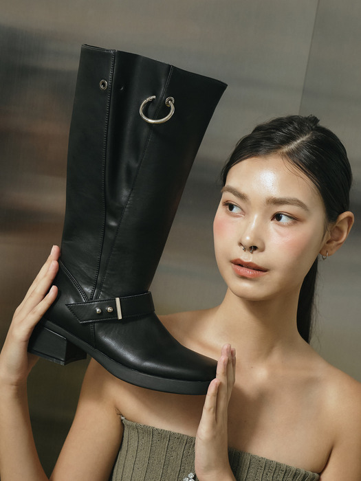 Hol-Ring Biker Boots 4O15_NO.150 홀링 바이커 투웨이 부츠_ 2 color