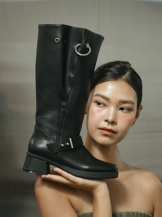 Hol-Ring Biker Boots 4O15_NO.150 홀링 바이커 투웨이 부츠_ 2 color