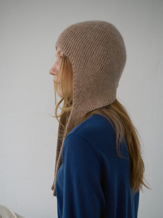 Balaclava Angora Beanie (3 Color)